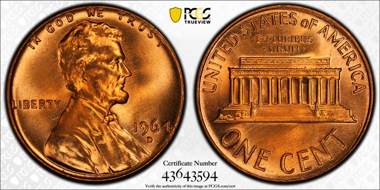 Cert 43643594 - Coin Image