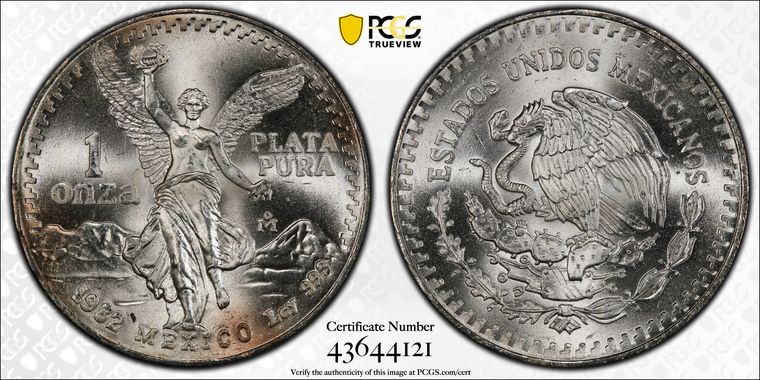 Cert 43644121 - Coin Image