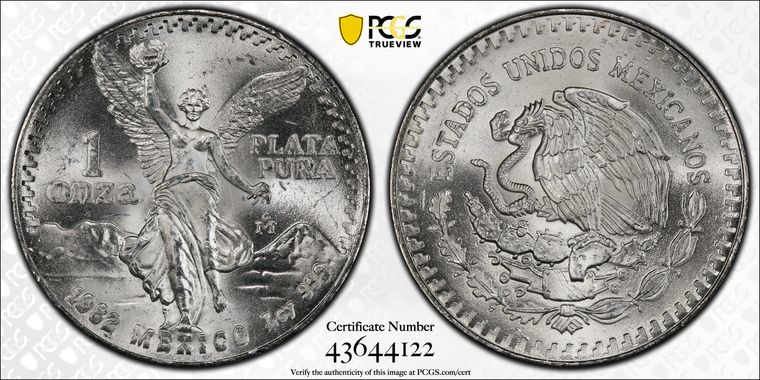 Cert 43644122 - Coin Image