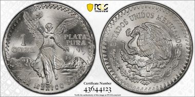 1982-Mo Onza Libertad Ag - DDO MS66