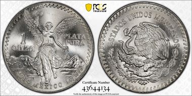 1984-Mo Onza Libertad Ag MS68
