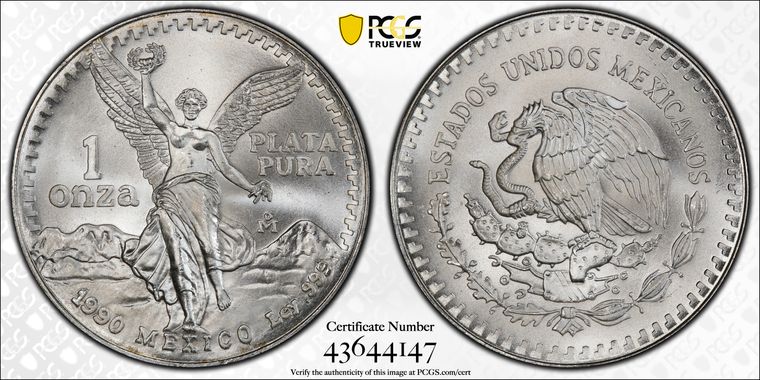 Cert 43644147 - Coin Image