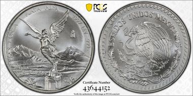 1997-Mo Onza Libertad Ag MS69