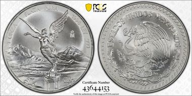 1998-Mo Onza Libertad Ag MS69