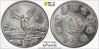 2001-Mo Onza Libertad Ag MS69
