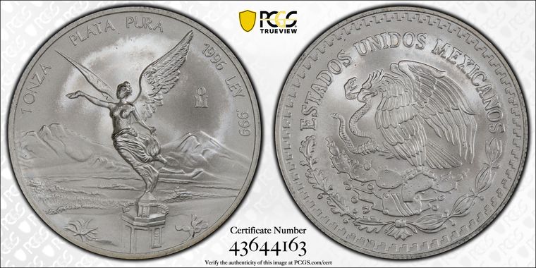 Cert 43644163 - Coin Image