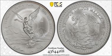 1996-Mo Onza Libertad Ag MS69