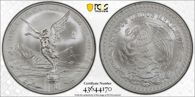 1996-Mo Onza Libertad Ag MS69