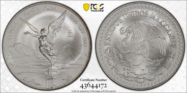 1996-Mo Onza Libertad Ag MS69