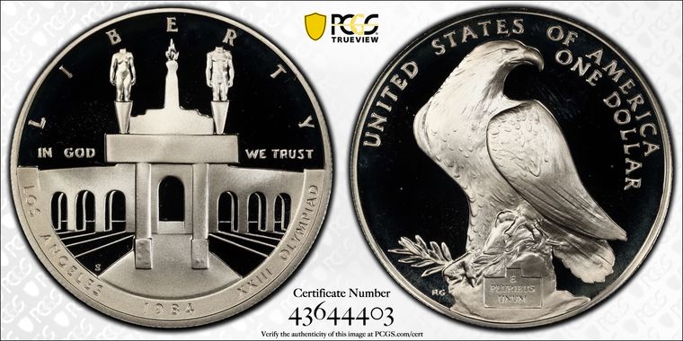 Cert 43644403 - Coin Image