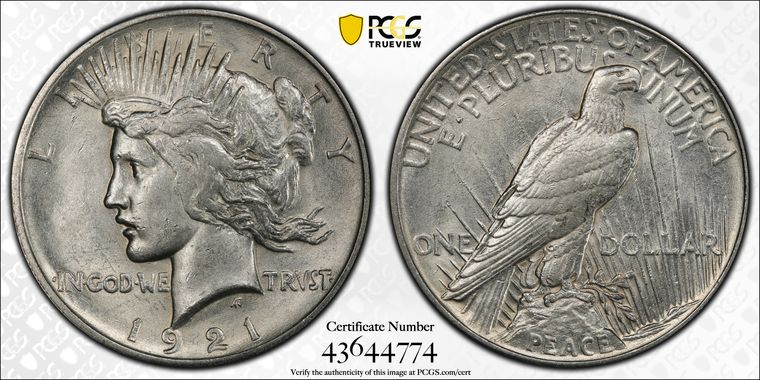 Cert 43644774 - Coin Image