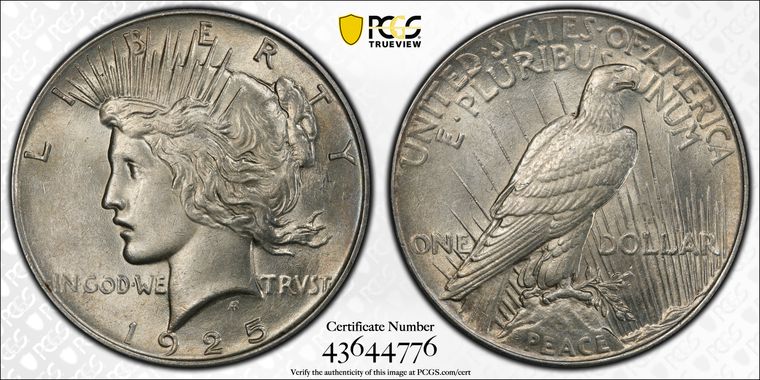 Cert 43644776 - Coin Image