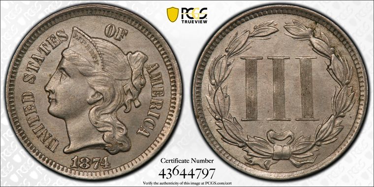 Cert 43644797 - Coin Image