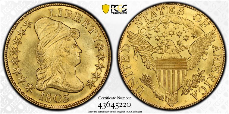 Cert 43645220 - Coin Image