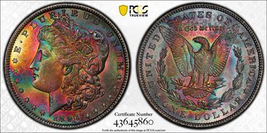 1896 $1 MS63