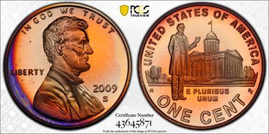 2009-S 1C Lincoln-Professional PR68RB