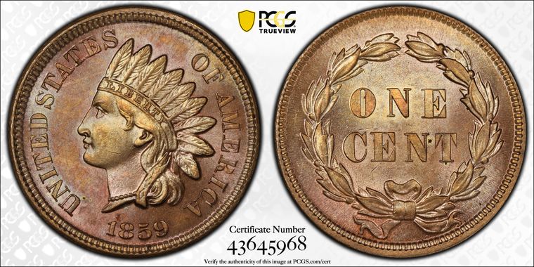 Cert 43645968 - Coin Image