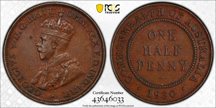 Cert 43646033 - Coin Image