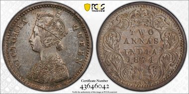 1874(B) 2 An SW-5.37 No Dot MS61