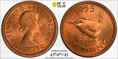 1955 1/4D S-4159 MS65RD