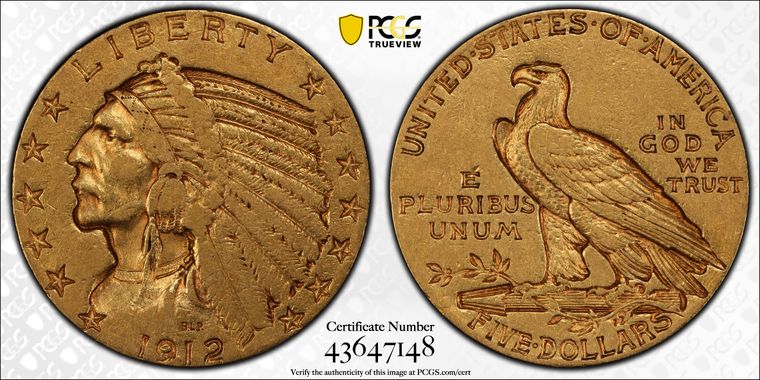 Cert 43647148 - Coin Image