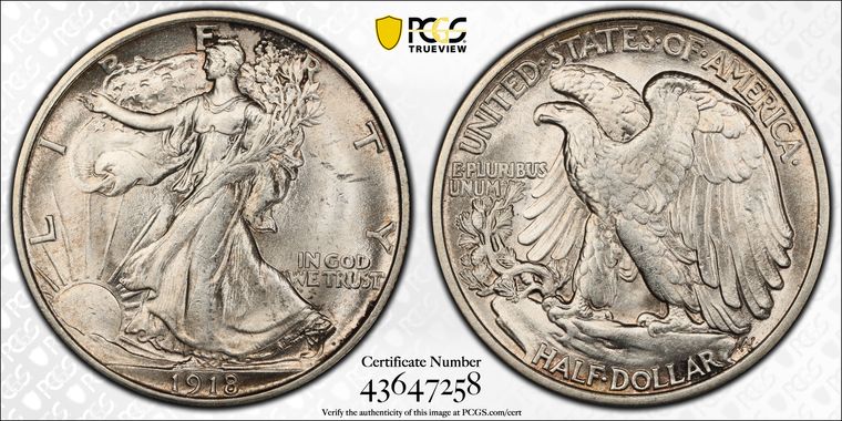 Cert 43647258 - Coin Image