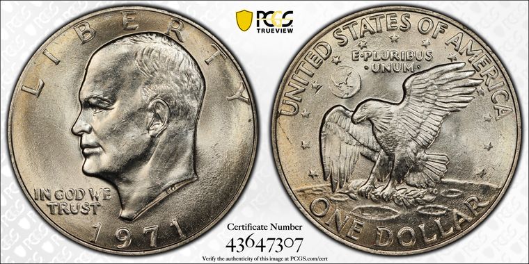 Cert 43647307 - Coin Image