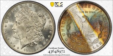 1884-O $1 MS64