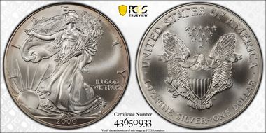 2000 $1 Millennium Set MS69