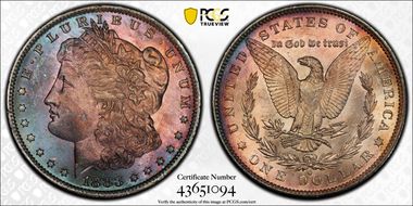 1883-O $1 MS65