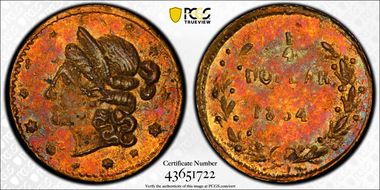 1854 G25C BG-216 MS62