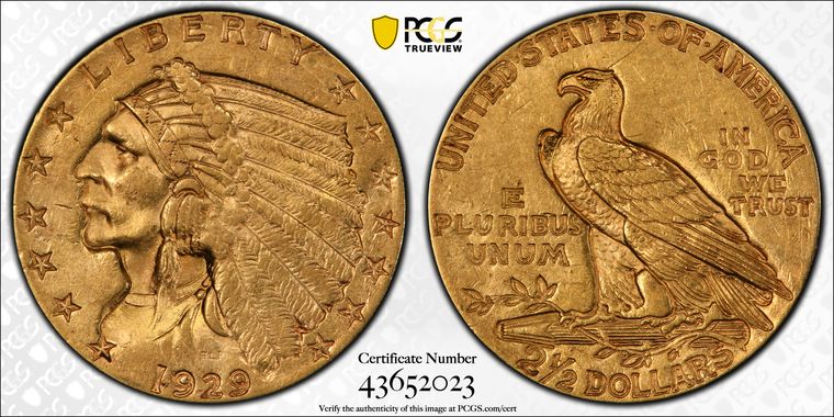 Cert 43652023 - Coin Image