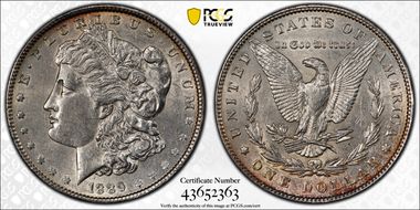 1889 $1 AU53