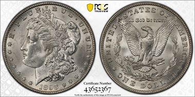 1898-O $1 MS62