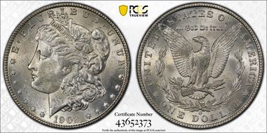 1902-O $1 MS61