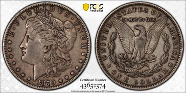 1879 $1 VF30