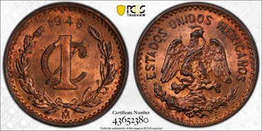 1948-Mo 1C MS65RB