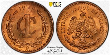 1944-Mo 1C MS66RD