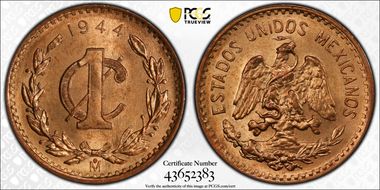 1944-Mo 1C MS65RD