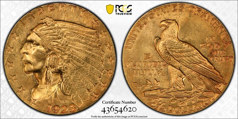 Cert 43654620 - Coin Image