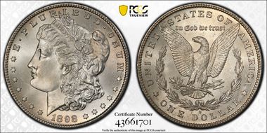 1898-S $1 MS66