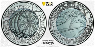 2013 € 25 Tunnelling MS70