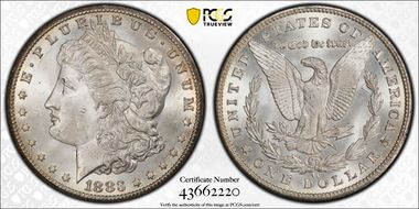 1883-CC $1 MS63