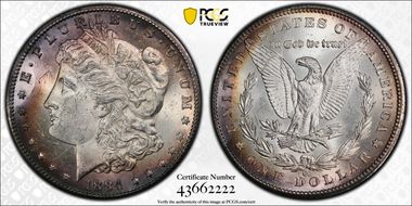 1884-CC $1 MS62