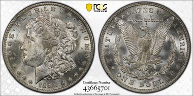 1888-O $1 MS62