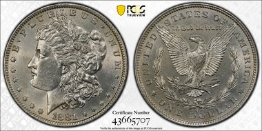 1881-O $1 N1