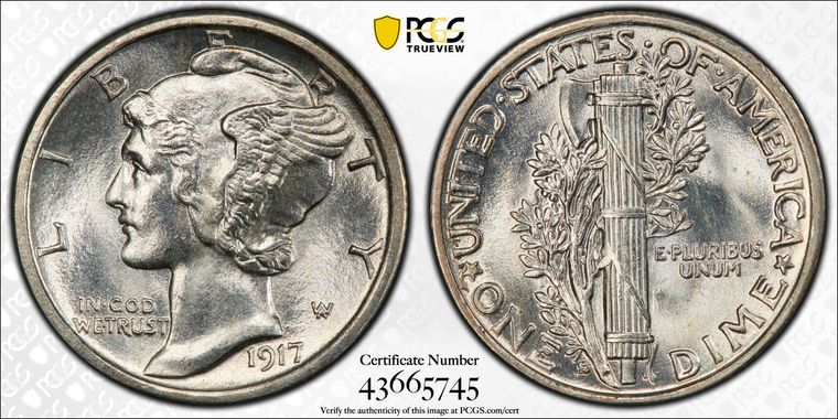 Cert 43665745 - Coin Image