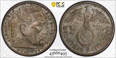 1938-G 2 Mk J-366 MS64