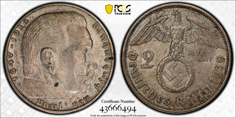 Cert 43666494 - Coin Image