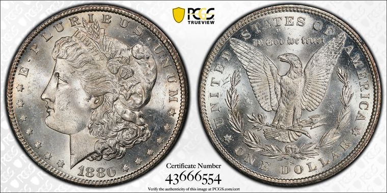 Cert 43666554 - Coin Image